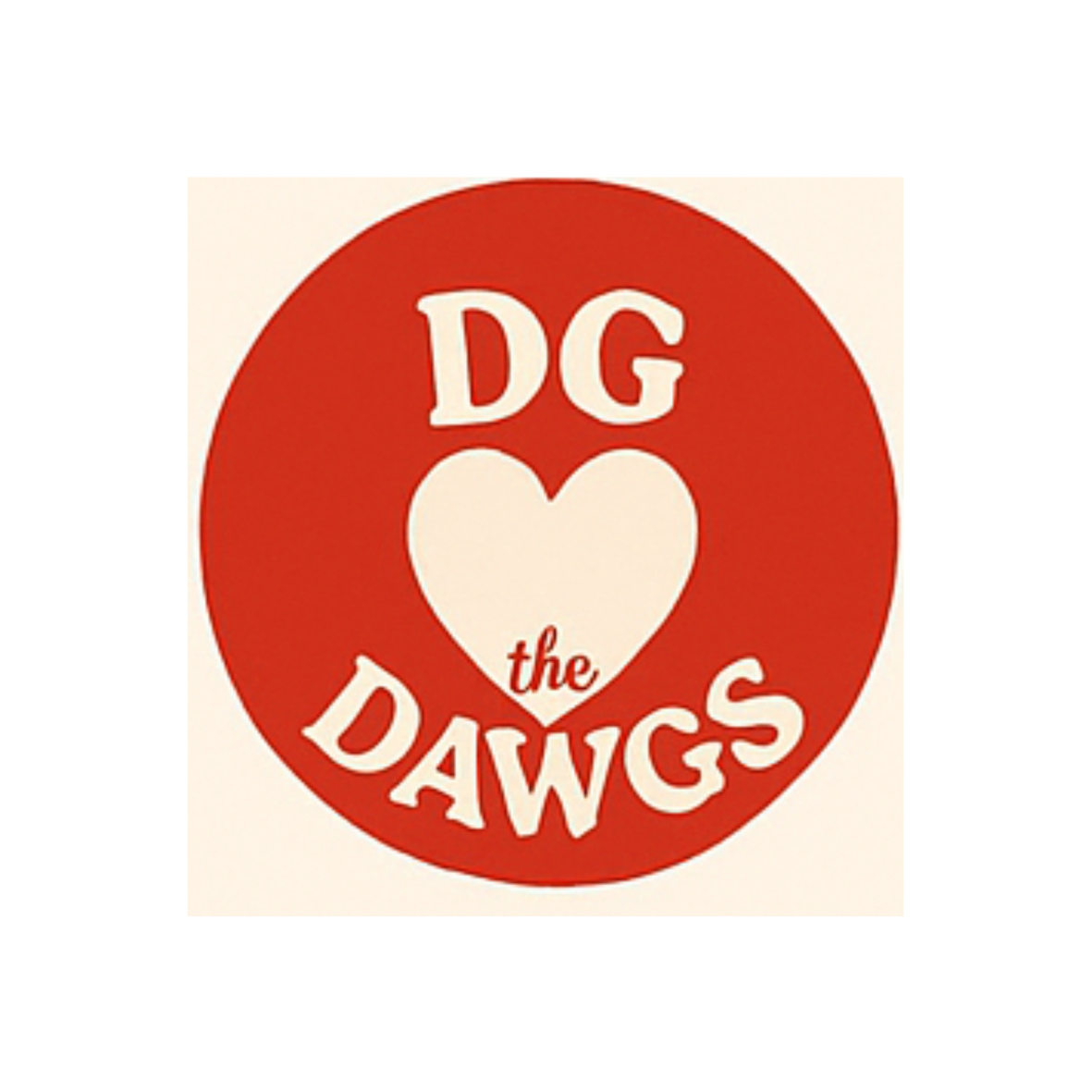 Georgia Between the Hedges Sticker 4